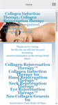 Mobile Screenshot of collagenrejuvenationtherapy.com